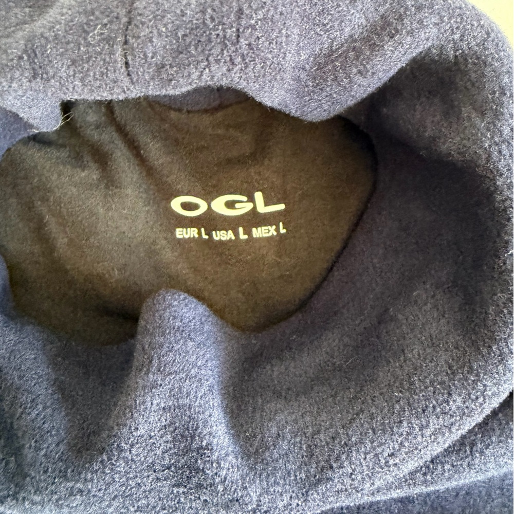 OGL MaxWarm Brami Smoky Navy Blue Long Sleeve Turtleneck - Picture 13 of 16
